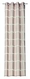 Schöner Wohnen 70065-020-140-250 Ösenschal Gap, Größe 140 x 250 cm, kitt