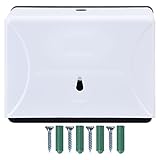 Wifehelper Wand-Taschentuchbox, Toilettenpapierbox, Kunststoff, für Badezimmer, Spenderbox, Taschentuchbehälter, Toilettenpapierbox für Toiletten, Papierserviettenspender