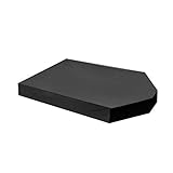 Sandkasten Abdeckung, Boot Form Oxford Wasserdicht Uv-Beständige Staubdicht Schutz Sandkasten Baldachin, Sandkasten Pool Abdeckung, Schutzhülle für Klein Bad oder Spiel Tisch(Schwarz)