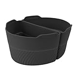 Schongarer-Silikoneinlage, Küchenzubehör, Spülmaschinenfest, 6 Quart Silikoneinlage für Schongarer Zum Kochen zu Hause (Schwarz)