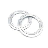 MILWPC Plattentellerlager aus Aluminiumlegierung, Schwerlast-Schwenkteller Lazy Susan Rotating Bearing Plattenteller Runder Esstisch Glatte Schwenkplatten-Hardware (Size : 60cm/24inch)