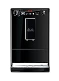 Melitta Caffeo Solo E 950-322 Kaffeevollautomat (Exzellenter Kaffee-Genuss dank Vorbrühfunktion und herausnehmbarer Brühgruppe) pure black