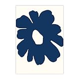 DIZATI Teppich Blauer Blumen-Schlafzimmer-Teppich, Flauschiger Teppich for Wohnzimmer, Plüsch-Baby-Teppich, Baby-Klappteppich, pelzige Babi-Spielmatte, weiche Teppiche