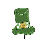 St. Patricks Day-Dekorationen, wasserdichte Rasenflächen im Freien, Hofschild, St. Patricks Day, Hofdekoration, St. Pattys Day, Party, Hofschilder, irisches Grün, Hofschild Blumenstecker (G, One Size)