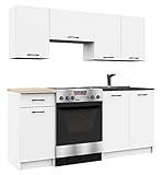 AKORD | Küchenmöbelset | Küche Komplett | Kitchen Cabinet Set | Küchenschränke | Standschränke | Hängeschränke | Schubladen | Untertischschrank | robust | Universal Design