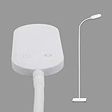 Briloner Leuchten LED Stehleuchte, Stehlampe dimmbar, Farbtemperatursteuerung, 8 Watt, 600 Lumen, Weiß, 8 W