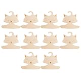 Zceplem Kleiderbügel aus Holz für Kinder | Kreative Baby-Kleiderbügel aus Holz für Kinderzimmer,Niedliche Fuchsform, Kinderkleiderbügel aus Holz für Kinderzimmerschrank, kreativer Kleiderbügel