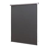 Ventanara® Thermorollo Verdunkelungsrollo inklusive Montagematerial (180 x 220 cm, Grau)