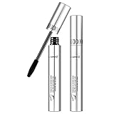 Mascara Latex Silberne Tube Dicke und schlanke, wasserfeste Mascara, schnell trocknend, wasserdicht, schweißfest, nicht verschmiert Clean Mascara Wand (A-d, One Size)