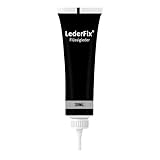 LederFix® Flüssigleder (20 ml) - Leder-Reparatur-Gel für Leder/Kunstleder und Vinyl/Repariert Risse, Schnitte, Löcher, Kratzer, Brüche (Schwarz)