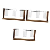 YARNOW 3 Sets Hydrokultur-Rack Zum Aufhängen Blumentopf Für Den Innenbereich Hängende Pflanzgefäße Luftpflanzentöpfe Für Zimmerpflanzen Hydrokultur-Pflanzenhalter Hängender