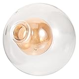 OSALADI Kugel Lampenschirm Ersatzglas Opal Glasschirm Ersatzschirm 100mm G9 Lichthöhle Lampen Abdeckung für Hängelampe Pendelleuchte Deckenlampe Wandlampe Stehlampe Balkon