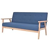 Makastle Sofa 3 Sitzer Couch Polstersofa Lounge Bank Küchensofa Sitzbank für Küche oder Esszimmer, Polsterbank Sessel Sofa Küchenbank Sofabank Sitzmöbel Wohnzimmer, 158 x 67 x 73,5 cm