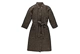 Rento Bath robe Kenno S/M black/beige