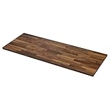 Ikea KARLBY Arbeitsplatte, 246x3,8 cm, Nussbaum/Furnier