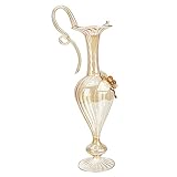 Yardwe Glasvase Zum Aufhängen Pflanzgefäß Aus Glas Nordische Vase Glasbehälter Herzstück Pflanzenvase Tisch-Pflanzenterrarium Pflanzenterrarium Mit Holzständer Exquisite Vase