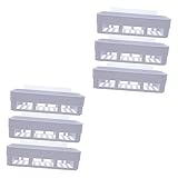 Alipis 2 Sets Nagelfreies Regal Wandmontageregale Glasregale Glaswandregal Glasregal Badezimmer-Toilettenartikelbehälter Badezimmer-Wandwürfel Pp Wandmontiertes Hängeregal