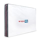 WRAPPYBAG – Schutzhülle aus Kunststoff für Matratzen – 5 Größen erhältlich – wasserdichte und reißfeste Aufbewahrungstasche – Für Umzug, Lagerung & Transport (200 x 200)