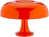Artemide Nessino Leuchte, Ø32 H 22,3cm, Metall, orange