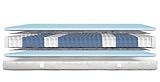 AM Qualitätsmatratzen Orthopädische 7-Zonen Taschenfederkernmatratze 90x200 cm - H3 Matratze - Made in Germany