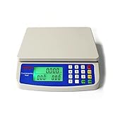 XENITE Digitale Küchenwaage, LCD-Digital-Präzisionswaage, PCS-Tara-Funktion, elektronische Preisrechenwaage for Restaurants, Fleisch, Obst und Gemüse Waagen (Size : 25kg-1g)