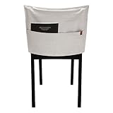 Povanjer Stuhlhussen – Bankett Seat Protector Universal Hussen im nordischen Stil Modern | Stretchhussen für Esszimmerstühle und Büros