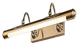 MKYOKO Wandleuchte, Badezimmer-LED-Spiegel-Frontlampe, Badezimmerspiegel, Schranklampe, Schminktischlampe, geeignet für Beleuchtung, Make-up-Aufnahmen (Größe: 50 cm) (A 60 cm)