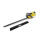 Kärcher 36 V Akku-Heckenschere HGE 36-60, Schnittlänge: 60 cm, 2 Geschwindigkeitsstufen, Sägefunktion, Schnittgutkehrer, Leistung: max. 600-1200 m, verwendbar mit dem Kärcher 36-V-Akku, ohne Akku