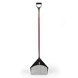 Golden Gark, (3-in-1 Harke, Rechen, Schaufel, Laubbesen, Multifunktionales & Ergonomic Gartengerät