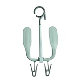 Veemoon 1 Stück Schuhregal-Clip-Haken Kunststoffhaken Zum Aufhängen Kunststoff-Schuhregal Stiefelaufhänger Halter Stiefelaufhänger Schuhaufhänger Schuhe Trocknen Kleiderbügel