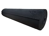 Alpha-Tex Autoteppich zur Auskleidung | Kofferraum & Fahrzeugteppich | Meterware Teppich nach Maß | Hit schwarz, Zuschnitt 2 x 2 Meter