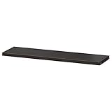 Ikea BESTÅ Regal, 56 x 16 cm, Schwarz-Braun