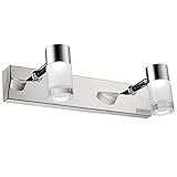 Wandleuchte, Wandleuchten, LED-2-Kopf-Badezimmer-Wandleuchte, Schminktisch, Make-up-Spiegel, Schrank, wasserdicht, Nebel, moderne Mode, einfache Badezimmerbeleuchtung, Beleuchtung, moderne Kronleuchte