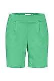 ICHI IHKATE SHO3 Damen Sweatshorts Bermuda Shorts Kurze Hose mit Stretch-Anteil Regular-Fit, Größe:S, Farbe:Greenbriar (166127)