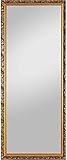 your-homestyle Holzrahmenspiegel Achim 70 x 170 cm Gold Wandspiegel mit Rahmen