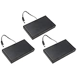 Hnsedjdh StüCke 12 V 8 AA Batterien Halter Aufbewahrungskoffer Kunststoff 1,5 V BatteriegehäUse EIN/AUS Schalter mit Kappendraht für 8 X 1,5 V AA Batter