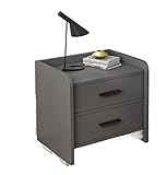 Nachttisch Nachtkommode Moderner Nachttisch Nachttisch Regal Schlafzimmer Nachtschrank Wohnzimmer Nachtschrank Nachtkästchen (Color : B, Size : 40 * 40 * 47cm)
