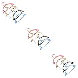 Alipis 75 Stück Mini-Kleiderbügel Metall-Kleiderbügel Kunststoff-Kleiderbügel Schrank-Kleiderbügel Für Kleidung Puppen-Kleiderbügel Miniatur-Kleiderbügel Dolly-Kleiderbügel