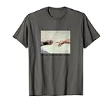 Touch the holy cat toe beans | Katzen Pfoten Art Design T-Shirt