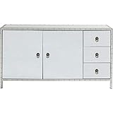 Kare Design Sideboard Rivet, Spiegelsideboard, verspiegeltes Sideboard, modernes Sideboard, (H/B/T) 80x140x35cm