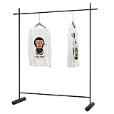 Garderobenständer Boutique-Kleiderständer Für Den Einzelhandel Robuste Kleiderstange Edelstahl-Kleiderständer Zum Aufhängen Von Kleidung Freistehender Kleiderablage Für Schlafzimmer(Size:100X40X160CM)