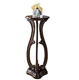 UTOQIA Pflanzenständer Blumenständer Blumenregal Pflanzenständer Aus Holz, Vintage-Blumenständer, Bonsai-Blumentisch, Innendekoration Blumentreppe Pflanzenregal (Color : A, Size : 32 * 32 * 80cm)
