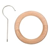 Alipis 1 Stück Krawattenhalter Schal Krawattenhalter Schrank Schal Organizer Schal Kleiderbügel Für Schrank Holz Lagerregale Krawattenhalter Holzständer Home Kleiderbügel