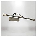 LED-Badezimmerspiegel-Frontleuchten, IP44-Spiegelleuchte, verstellbarer Winkel, wasserdichte Wand-WC-Spiegellampe, Badschrank-Licht, Schminklampe, Badleuchten (63 cm, warmes Licht Fashionable