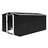 UTUMAX Gartenhaus Nice Cool-Garden 257x392x181 cm Metall anthrazit