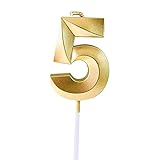 Laterne Klein Holz Geburtstagszahlkerzen 3D-Formkerzen mit Platzkerzen Zahl 0 1 2 3 4 5 6 7 8 9 Tortenaufsatz Dekoration für Geburtstagsfeier Hochzeitstag Kerzenständer Silber Alt（F)