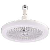 Unterputz-Deckenventilator - Plug-in-Deckenventilatoren mit niedrigem Profil und Licht, Aromatherapie-Tabletten - Indoor Outdoor Deckenventilator mit 3 Flügeln für Patio Wohnzimmer, Schlafzimmer