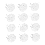 Zerodeko 12 Stück Hasenhaken Für Kinder Handtuchhalter Transparente Haken Wandmontage Kleiderhaken Klebehaken Transparenter Handtuchhalter Mehrzweckhaken Haken Zum Aufkleben
