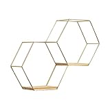 Cabilock 1 Stück Wandregal Wabendekorationen Halterungen Für Holz Wandhalterung Regalregale Für Wand Dekorative Wandregale Hängende Sechseckregale Haushaltswandregal Dekoratives Wandregal