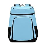 Niedlicher blauer Rucksack, Kühltasche, leicht, Camping-Taschen, Lunch-Rucksack für Männer und Frauen